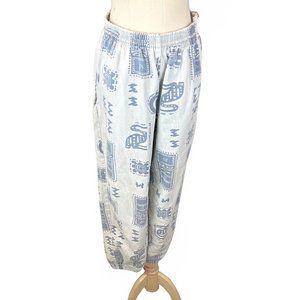 Vintage Sweet Denim Blues Authentic Streetwear Vintage Tiki Track Jeans